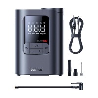 Автомобільний компресор насос Baseus GoTrip VA1 Super Mini Wired Inflator 22-Cylinder Black C0119701